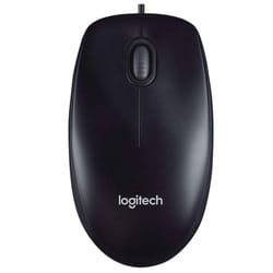 Mouse LOGITECH M100R Black Wired USB 1000 3 Classic Windows