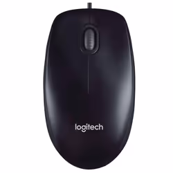 Mouse LOGITECH M90 Black Wired USB 1000 2 Classic Windows