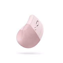 Mouse LOGITECH Lift Pink Bluetooth USB 4000 4 Vertical Mac OS
