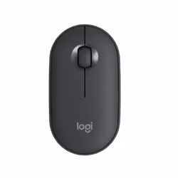 Mouse LOGITECH pebble Black Bluetooth USB 1000 3 Classic Windows