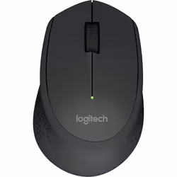 Mouse LOGITECH M280 Black Wireless USB 1000 3 Classic Windows