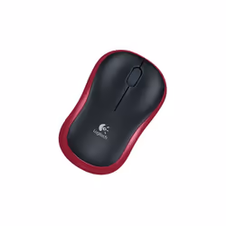 Mouse LOGITECH M186 Red Bluetooth USB 1000 3 Classic Windows