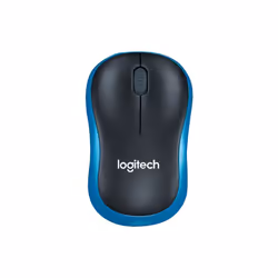 Mouse LOGITECH M186 Blue Bluetooth USB 1000 3 Classic Windows