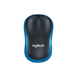 Mouse LOGITECH M186 Blue Bluetooth USB 1000 3 Classic Windows