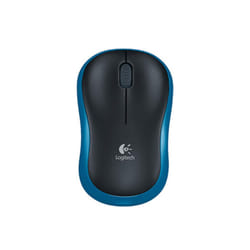 Mouse LOGITECH M185 Blue Wireless USB 1000 3 Classic Windows