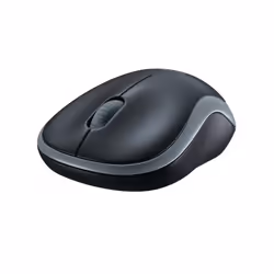 Mouse LOGITECH M185 Black Wireless USB 1000 3 Classic Windows
