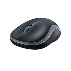 Mouse LOGITECH M185 Black Wireless USB 1000 3 Classic Windows