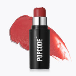 Popcode Multi-use Cream Blush Stick for Cheeks and Lips & Face  Long Wearing Blendable and Buildable Color Face Sticks- Natural Ingredients & Clean Be