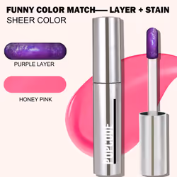 popcode Peel Off Lip Stain - Long Lasting, Transfer Proof and Waterproof Tattoo Lip Tint, Matte Finish Lip Stain Peel Off, Infused with Vitamin E & Al