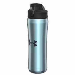 Under Armour 18oz Stainless Steel Water Bottle  Vacuum Insulated  Self Draining Protective Cap  Leak Proof  For Kids & Adults ...
