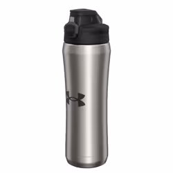 Under Armour 18oz Stainless Steel Water Bottle Vacuum Insulated Self Draining Protective Cap Leak Proof For Kids & Adults ...