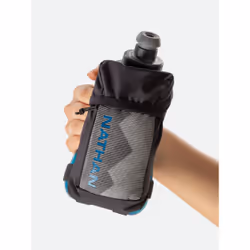 Nathan Sports NS70320-00030-18OZ, 532 ml, Sports, Black, Blue, Thermoplastic polyurethane (TPU), Black/Marine Blue, 1 pc(s)