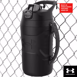 Under Armour 32oz Playmaker Water Jug  Jet Grey/Black