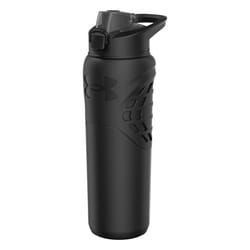 Under Armour 24Oz Stainless Steel Water Bottle  Insulated  Carabiner Easy Carry Hook  Leak Proof  Kids & Adults  All Sports  Gym