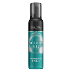 John Frieda Volume Lift Air Whipped Foam for Lightweight Fullness  Fine Hair Nourishing Mousse for Natural Volume  7.5 Ounces  Formulated with Air-Sil