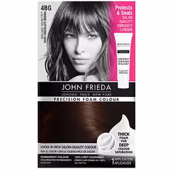 JOHN FRIEDA Precision Foam Colour, Brown, 4BG, Dark Chocolate Brown, Aqua, Alcohol Denat., Decyl Glucoside, Ammonium Bicarbon ...