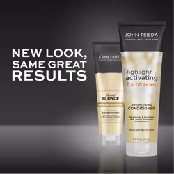 John Frieda Sheer Blonde Brightening Hair Conditioner  Helps Nourish and Activate Natural-looking Highlights  8.45 Ounce (2 Pack)