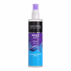 John Frieda Dream Curls Wave Revitalizing Spray Light Moringa Oil Spray for Wavy Hair Curly Girl Method Approved Anti Frizz C ...