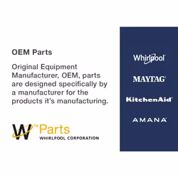 Whirlpool W10814296 Gasket  White