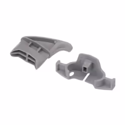 Bosch 00165254 Genuine OEM Upper Dishrack Slide Rail Stop (Gray) for Bosch Dishwashers