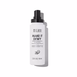 Milani Cosmetics Make It Dewy 3-In-1 Setting Spray Hydrate + Illuminate + Set, Makeup setting spray, 60 ml, Moisturizing, Smo ...