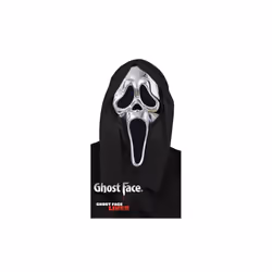 Chrome Ghost Face Mask