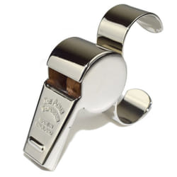 ACME Thunderer Finger Grip Metal Whistle Nickel-Plated (477/58.5) Large