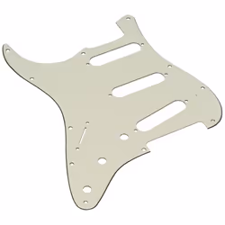 Fender Modern Pickguard  Stratocaster LH  11-Hole - Parchment 3-Ply