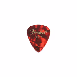 Fender Premium Celluloid Guitar Picks 351 Shape  White Moto  Heavy  12-Pack