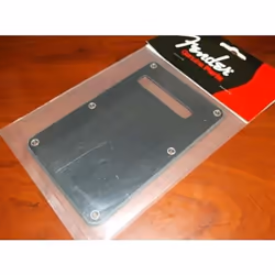 Fender 1-Ply Black Stratocaster Backplate