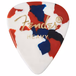 Fender guitar pick Confetti Heavy