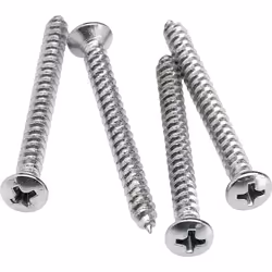 Fender Neck Mounting Screws - Chrome
