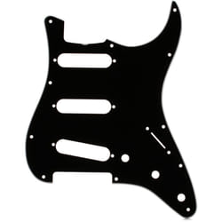Fender Vintage-Style Pickguard  60's Stratocaster  11-Hole - Black 3-Ply