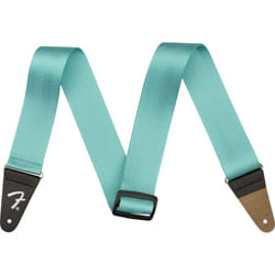 Fender Am Pro Seat Belt Guitar Strap  Guitar Accessories  2in  Miami Blue