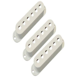 Fender Strat Pickup Cover Set (3)  Parchment