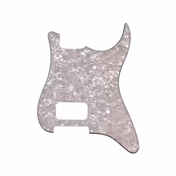 Fender Modern Pickguard Single Humbucker Stratocaster 11-Hole - Whit