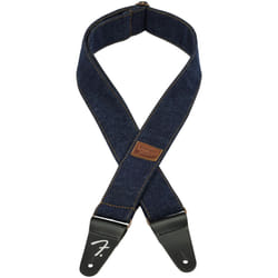 Fender x Wrangler Ripped Paisley Denim Strap  Black