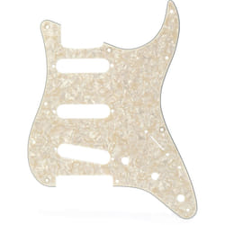 Fender Modern Pickguard  Stratocaster  11-Hole - Aged White Moto
