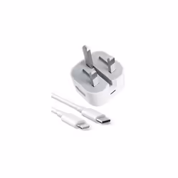 iPhone USB C Fast Charger, [Apple MFi Certified] 20W PD Type C Power Block Wall Charger Plug Adapter with USB-C to Lightning  ...