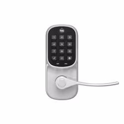 Yale | LiftMaster Smart Lock with Keypad Lever - Works with myQ App & Key by Amazon in-Garage Delivery when paired with Smart ...