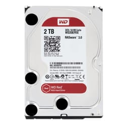 Western Digital Red internal hard drive 2 TB 5400 RPM 64 MB 3.5" Serial ATA III