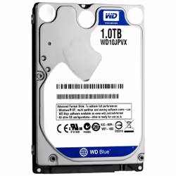 Western Digital Blue PC Mobile internal hard drive 1 TB 5400 RPM 8 MB 2.5" Serial ATA III