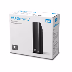 Western Digital WD Elements Desktop external hard drive 4 TB Micro-USB B 3.2 Gen 1 (3.1 Gen 1) Black - Additional view 8