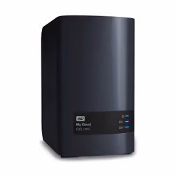 Western Digital My Cloud EX2 Ultra NAS Desktop Marvell Armada 385 1 GB DDR3 0 TB My Cloud OS Black