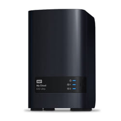 Western Digital My Cloud EX2 Ultra NAS Desktop Marvell Armada 385 1 GB DDR3 16 TB HDD My Cloud OS Black