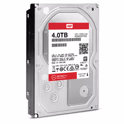 Western Digital Red Pro internal hard drive 4 TB 7200 RPM 128 MB 3.5" Serial ATA III