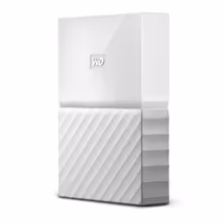 Western Digital My Passport external hard drive 4 TB 2.5" Micro-USB B 3.2 Gen 1 (3.1 Gen 1) White