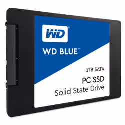 Western Digital Blue, 1 TB, 2.5", 540 MB/s, 6 Gbit/s