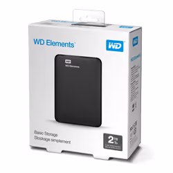 Western Digital WD Elements Portable external hard drive 2 TB 5400 RPM 2.5" Micro-USB B 3.2 Gen 1 (3.1 Gen 1) Black - Additional view 8