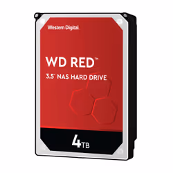 Western Digital Red, 4 TB, 5400 RPM, 256 MB, 3.5", Serial ATA III